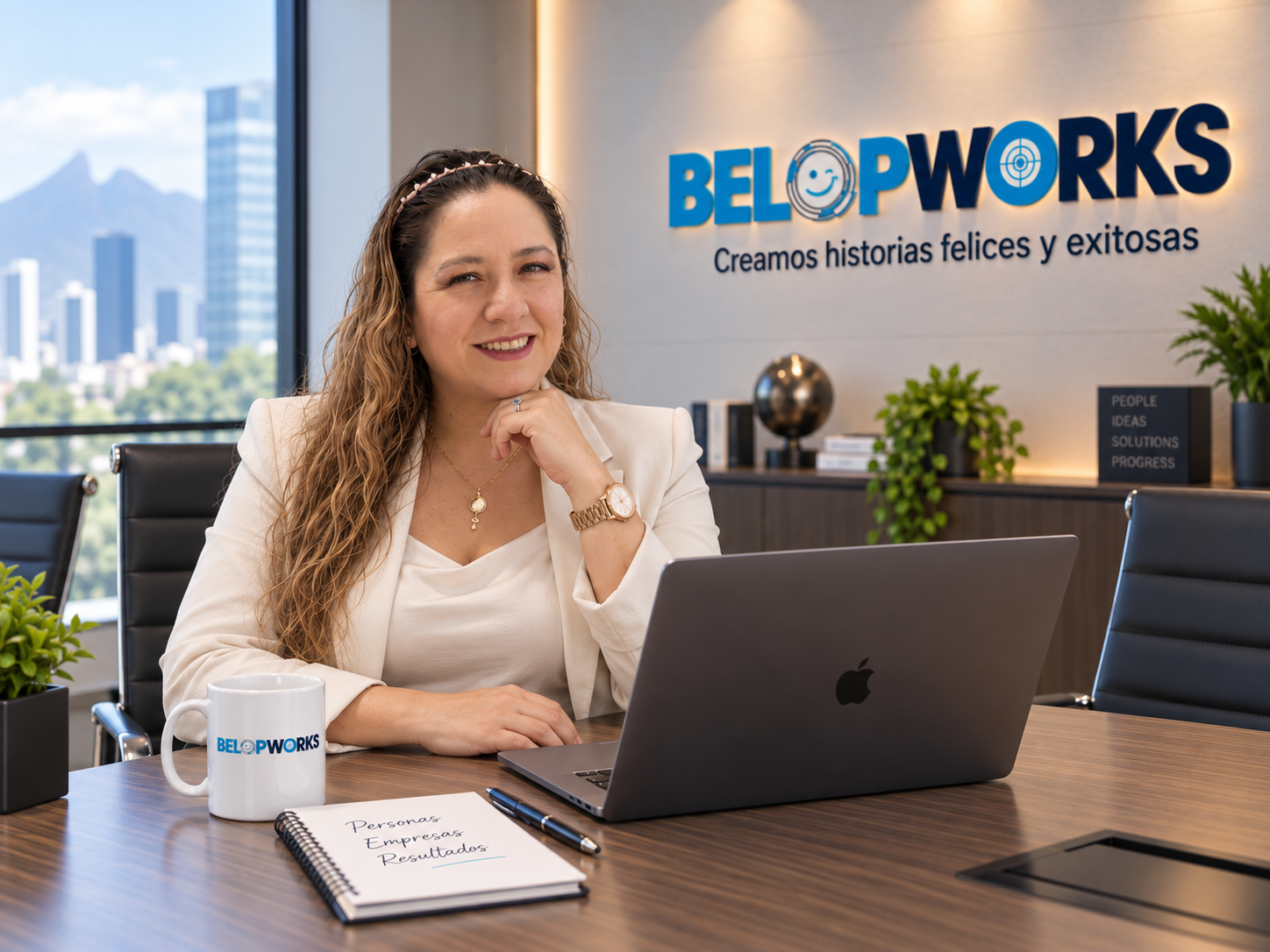 Dulce en la oficina de Belopworks